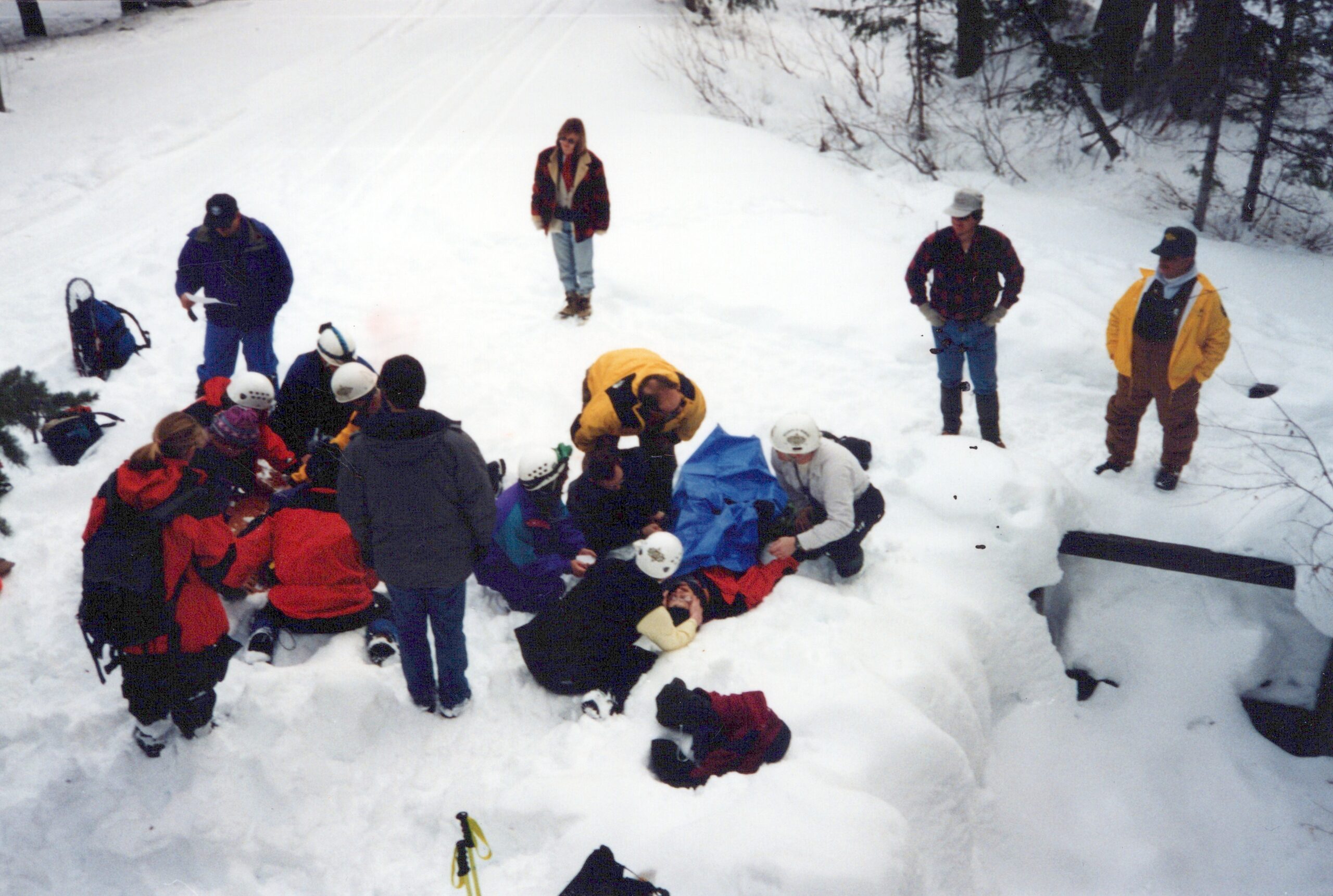 Early TERT training in snow